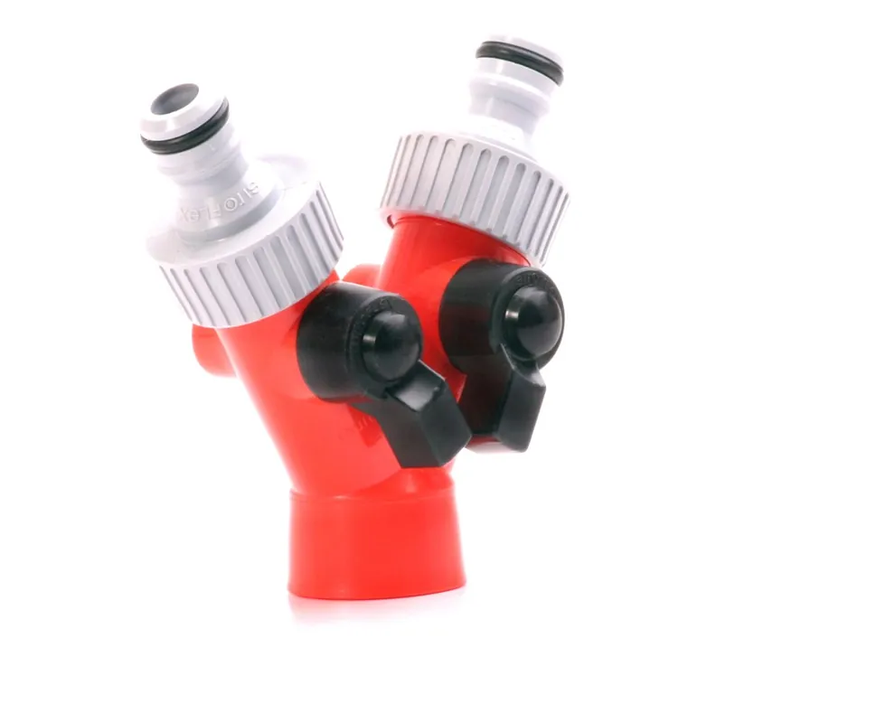 4435/2 Rozbočka Y 2xčep + 3/4" s uzávěry Oblíbený
