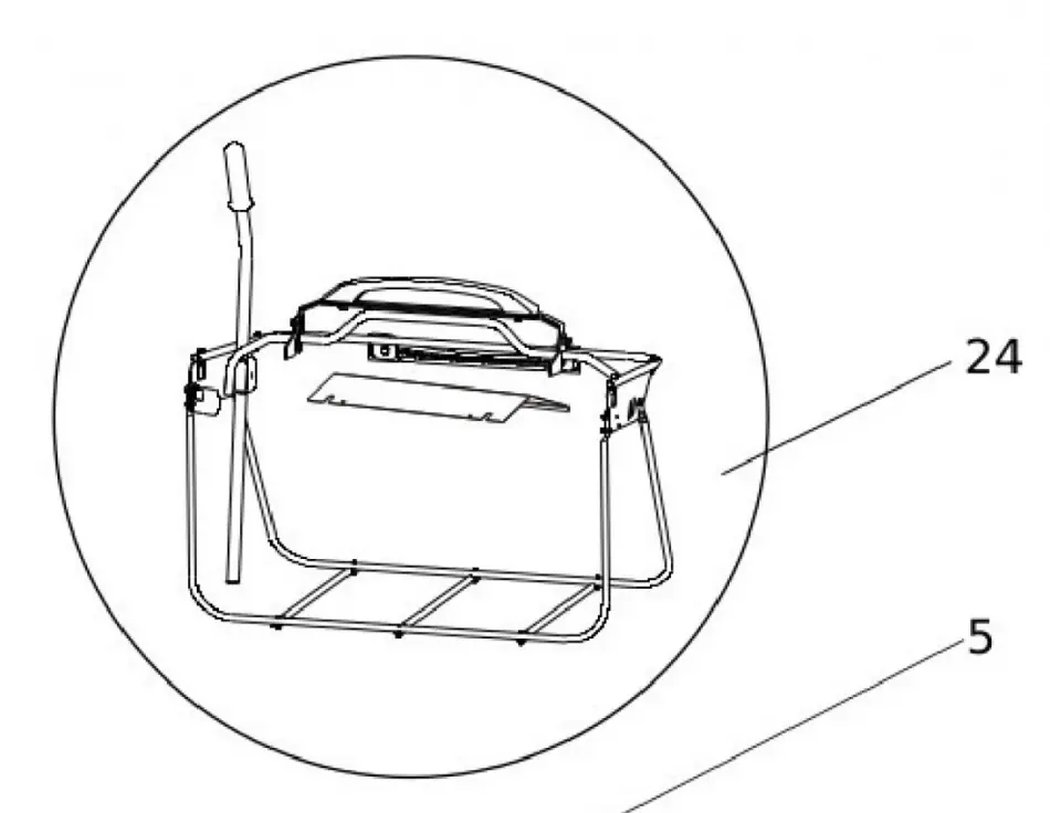 Akční Cena Rám zásobníku trávy NJ 300litrů