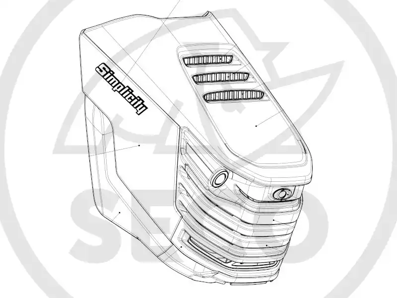 Horká Nabídka KAPOTA ÚPLNÁ 9-1849-502 B&S "FG"