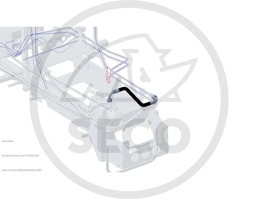 HYDR. HADICE 9-8236-232 B HLAVNÍ Oblíbený