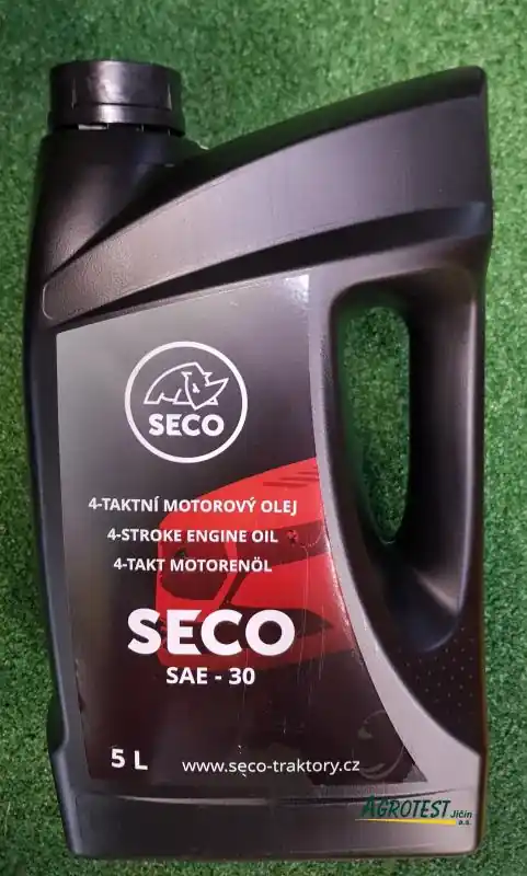 Dokud Zásoby Vydrží Motorový olej SAE-30 SECO 5l