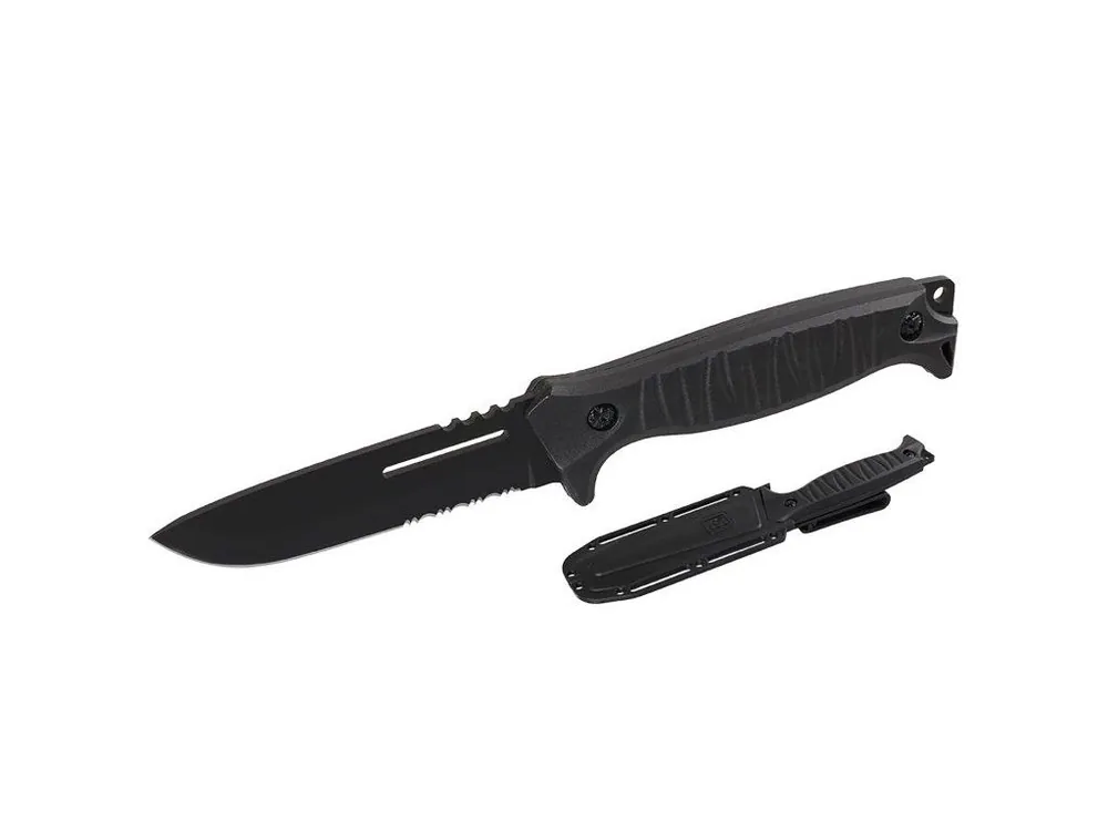 Nůž lovecký-outdoorový nerez 210 mm s pouzdrem Víkendová Akce