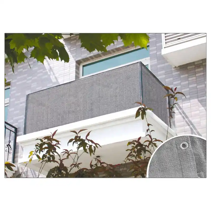 Nejlepší Volba DEMA Balkonová zástěna 90x600 cm, šedá