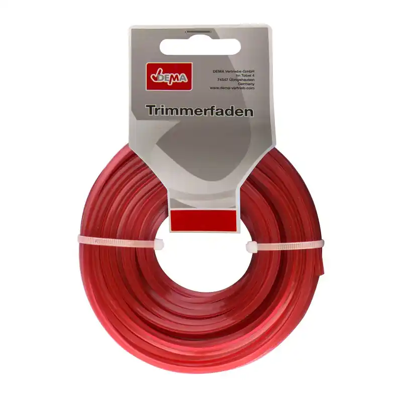 Přímo Od Výrobce DEMA Vyžínací struna 3,00 mm x 15 m, hranatá