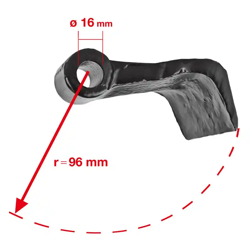 DEMA Mulčovací kladivo 700 g k přípojnému mulčovacího zařízení Kup Teď