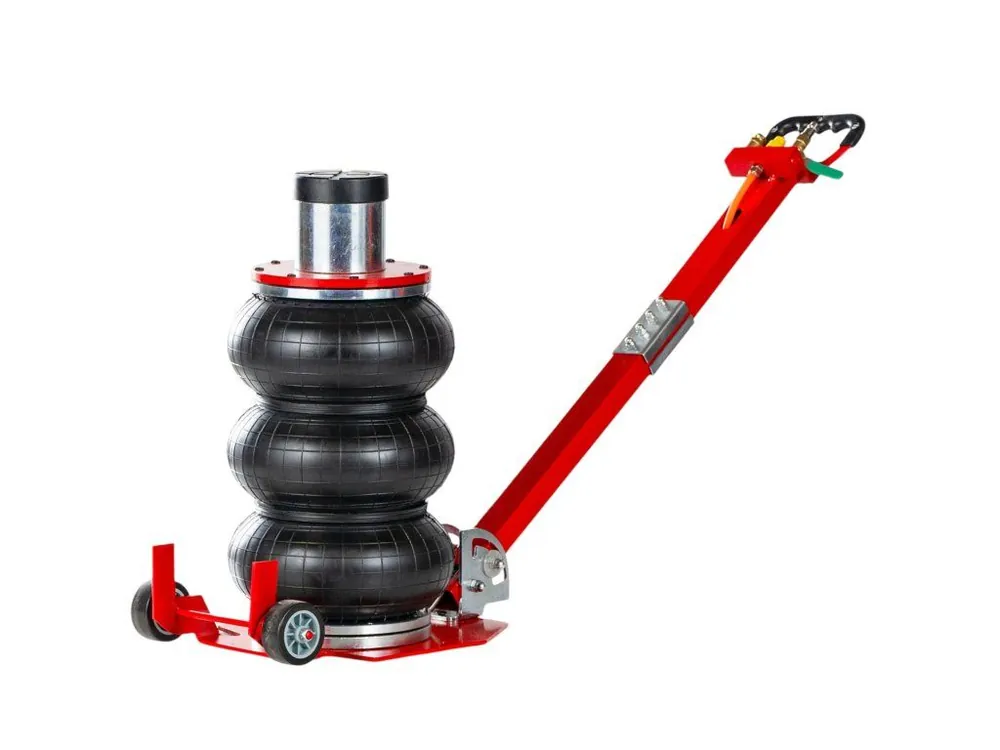 Dokud Zásoby Vydrží Pneumatický měchový zvedák MW-TOOLS PBK303L s dlouhou rukojetí - 3t