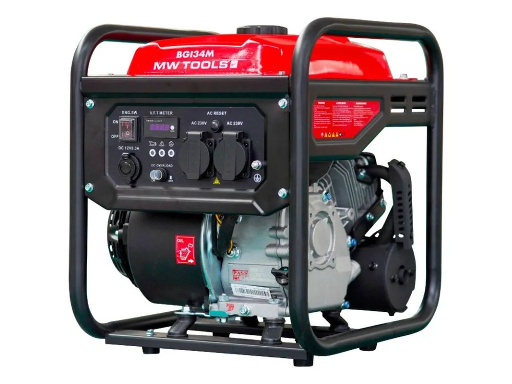 Elektrocentrála invertor MW-Tools BGI34M 3,5kW Finální Výprodej