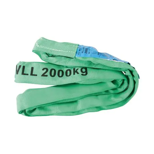 Akce Zvedací popruh zelená 2To, L-4 metr, šířka-44mm