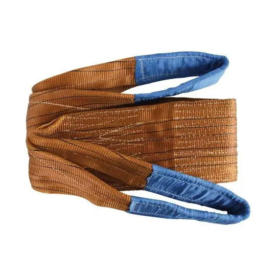 Kup Teď Zvedací popruh se smyčkou hnědá 6To, L-3 m, šířka-180mm...