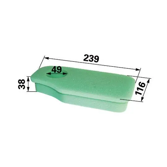 Rychlé Dodání Vzduchový filtr BRIGGS & STRATTON originál