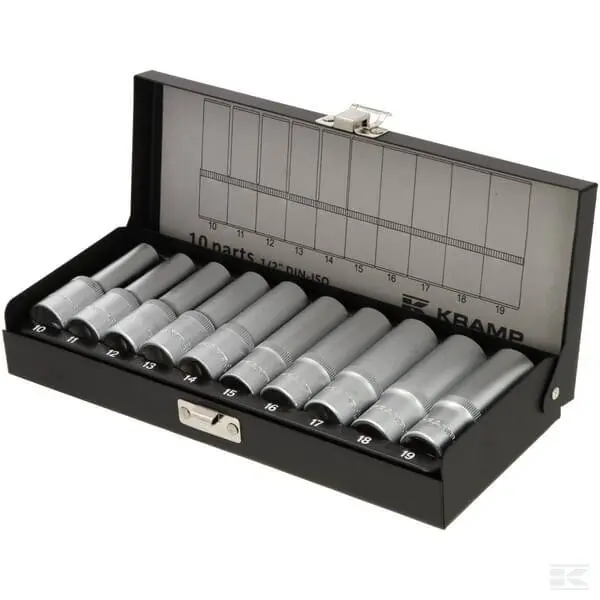 Sada nástrčných klíčů 1/2", 10 dílů Sleva