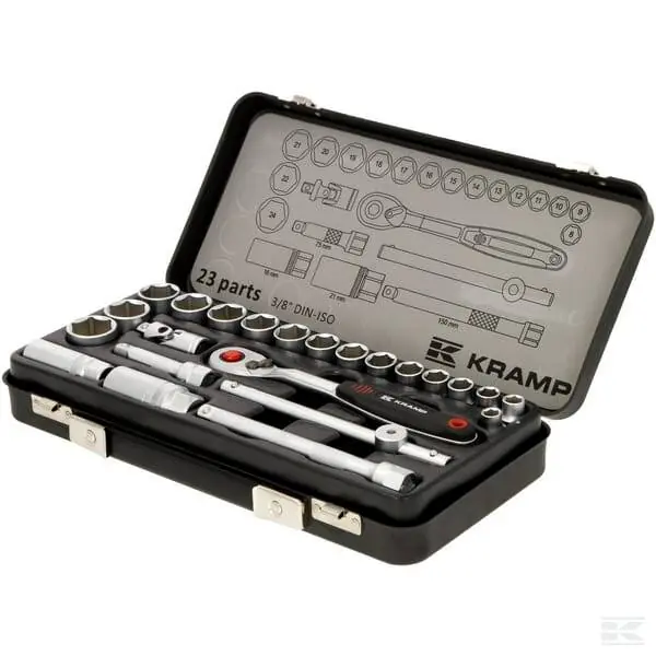 Dokud Zásoby Vydrží Sada nástrčných klíčů 3/8", 23 dílů