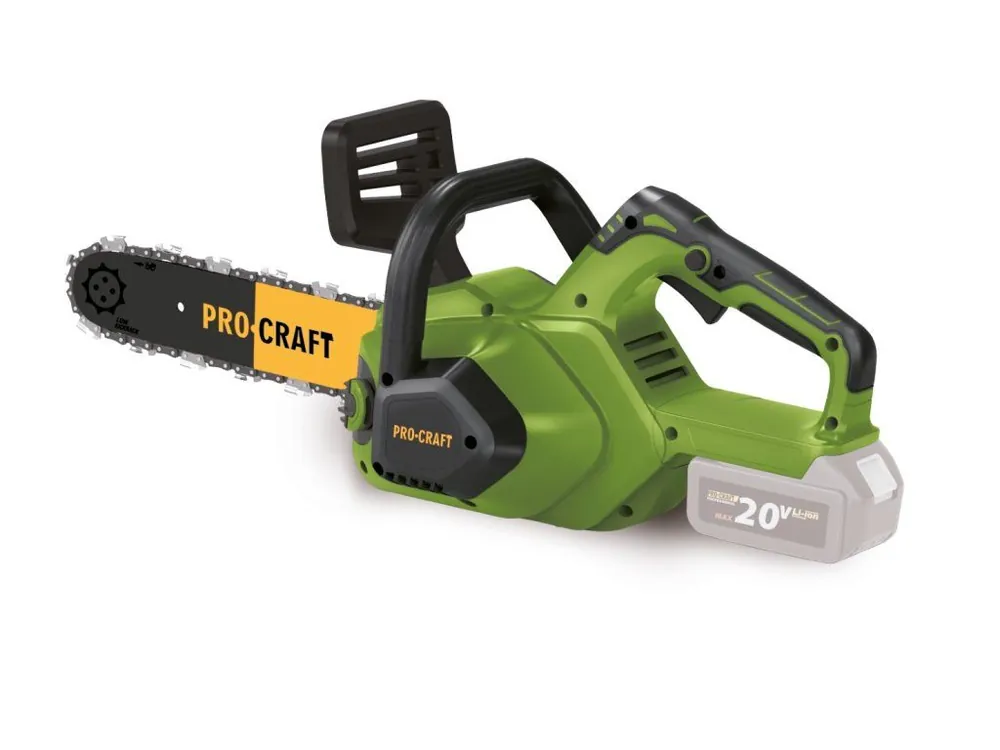 Aku řetězová pila Procraft PKA38 – ruční pilka bez baterie a nabíječky Expresní Doručení