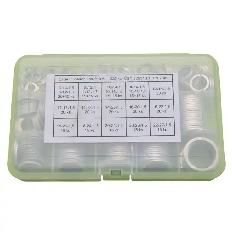 Sada hliníkových kroužků 325 ks Hit Sezóny