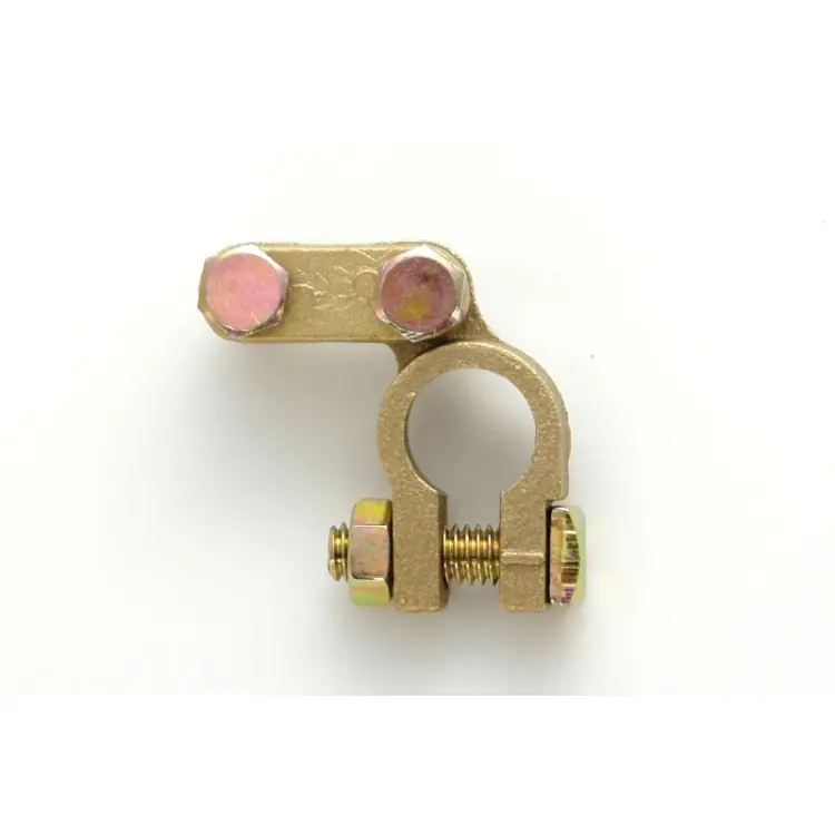 97-7362 Svorka bateriová mosaz KLASIC - 17 mm Omezená Nabídka