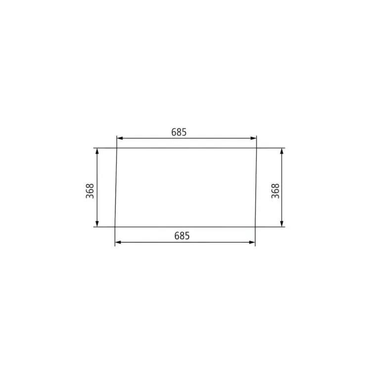 Odeslání Ihned Sklo průhledu zadní 685x368