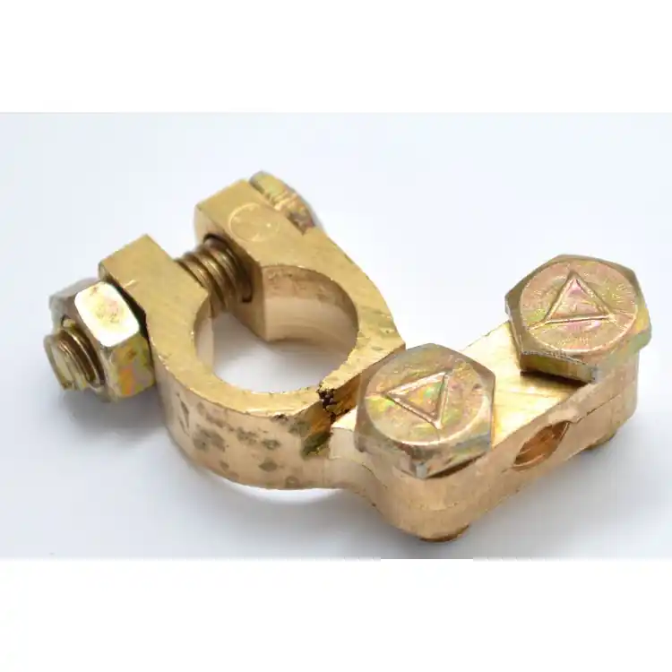 Svorka bateriová klasic chrom-nikl mosaz mínus na kabel průměr 8 mm Nakupujte Hned