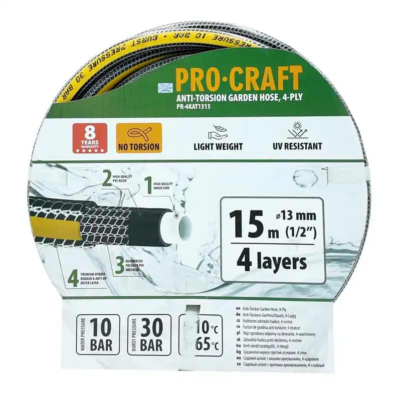 Zahradní hadicí Procraft PR-4KAT1315 | PR-4KAT1315 Procraft Aktuální