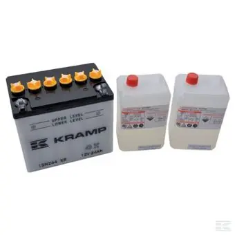 Akce Akumulátor traktoru 12V Kramp II. včetně elektrolitu