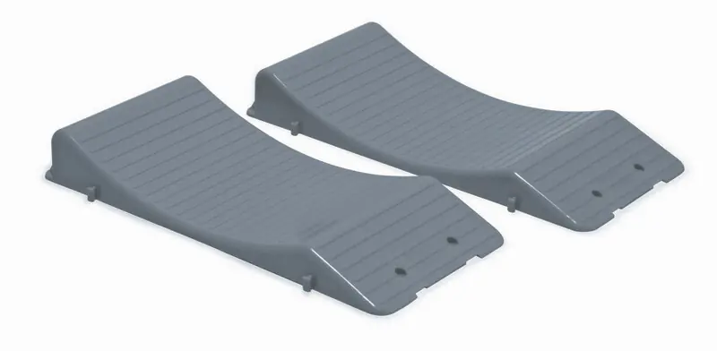 Cenový Hit Sada chráničů pneumatik FIAMMA WheelSaver, šedá, 2ks