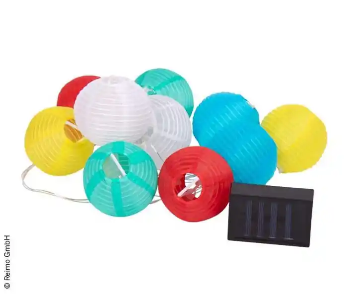 Barevný solární světelný řetěz Poslední Šance