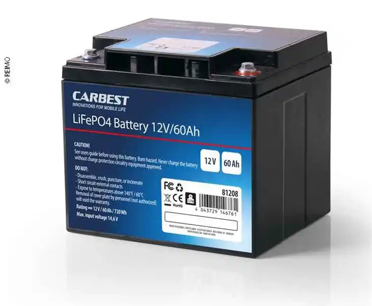 Rychlé Dodání Baterie lithium-železofosfátová 60Ah