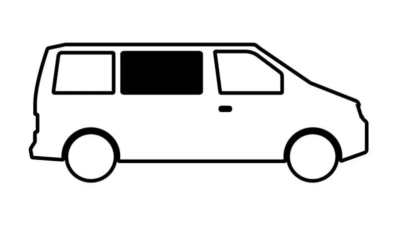 Boční pevné okno CARBEST pro Mercedes Benz Vito (2004-2014) krátký i dlouhý rozvor, přední pravé, 1096x565mm, tonované Zlevněný