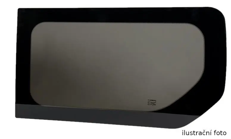 Aktuální Boční pevné okno CARBEST pro VW T4 (1990-2004) krátký rozvor, zadní pravé, 967x522mm, tonované