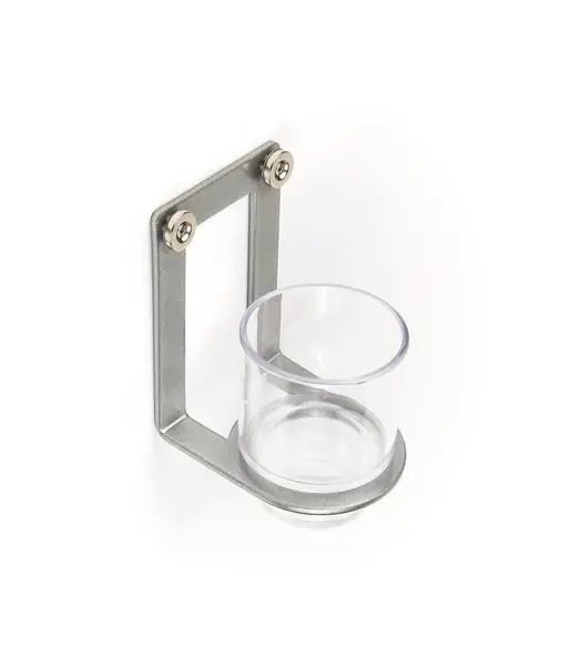 Značkový Držák na kelímek včetně kelímku z plexiskla suchým na magnet Hug O