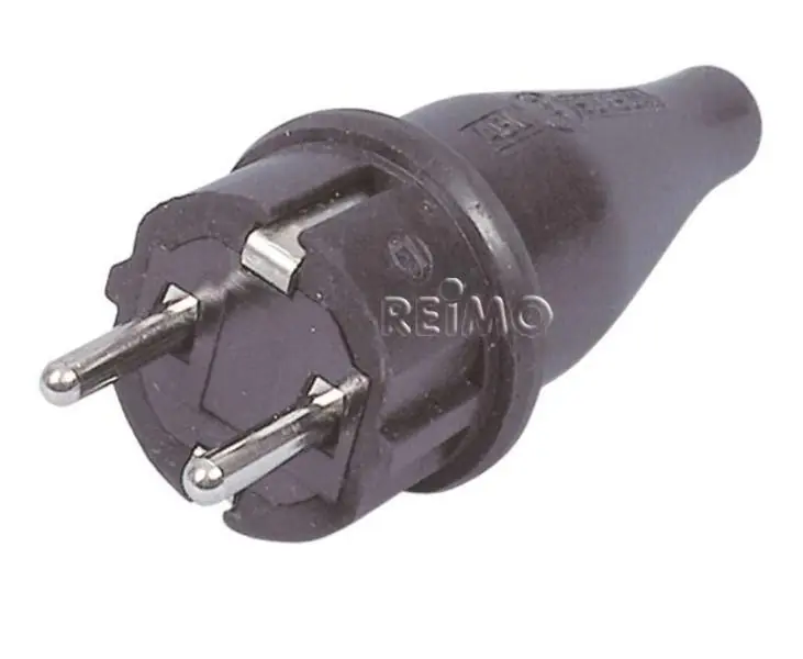 Gumová záslepka Schuko Zlevněný