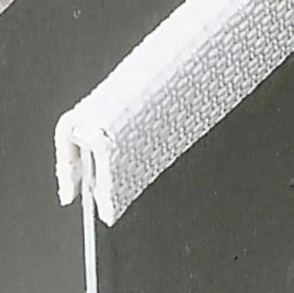 Autentický Ochranný profil hran - upínací plocha malá - světle šedá - 10 m