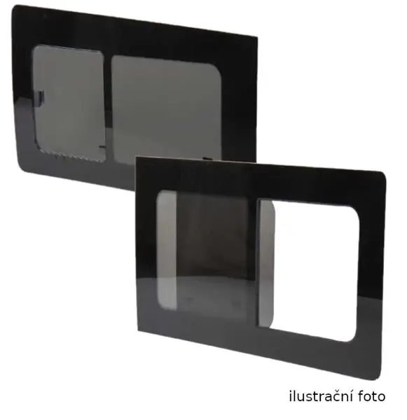 Bezpečná Platba Posuvné boční okno Carbest pro Fiat Ducato, Peugeot Boxer a Citroën Jumper od modelového roku 2007, 1434x665 mm, vlevo vpředu