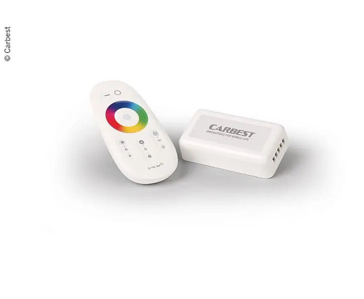 RGBW dotykový ovladač Vrácení Zdarma