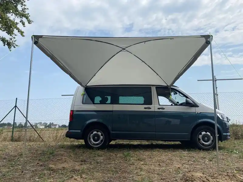 Sluneční střecha/awning k dodávce REIMO TENT MAURITIUS PREMIUM, 300 cm, šedá Doprava Zdarma