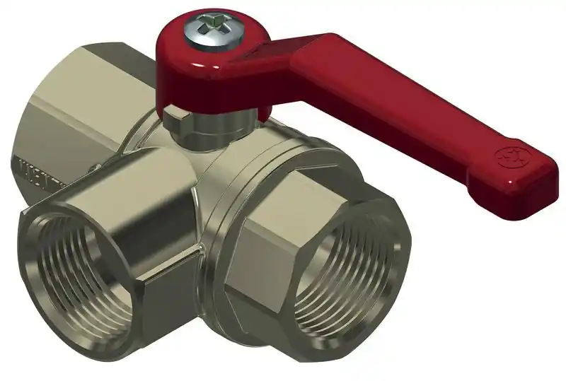 Třícestný přepínací ventil z hliníku. Koupit Online