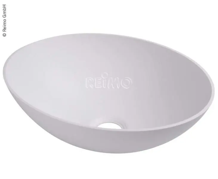 Umyvadlo oválné 400x290 bílé Aktuální
