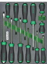 Vložka pěnová s nářadím pro vozík TOPTUL Dokud Zásoby Vydrží