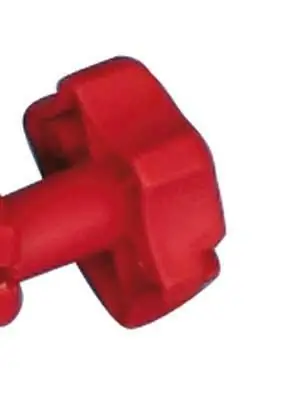 Vrácení Zdarma Vroubkovaný šroub pro Carry B. červený